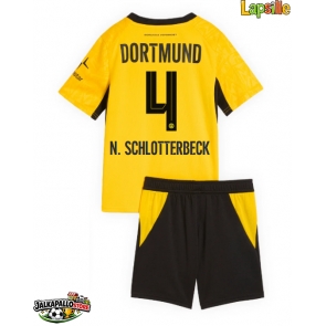 Borussia Dortmund Nico Schlotterbeck #4 Kotipaita Lapsille 2026-27 Lyhythihainen (+ shortsit)
